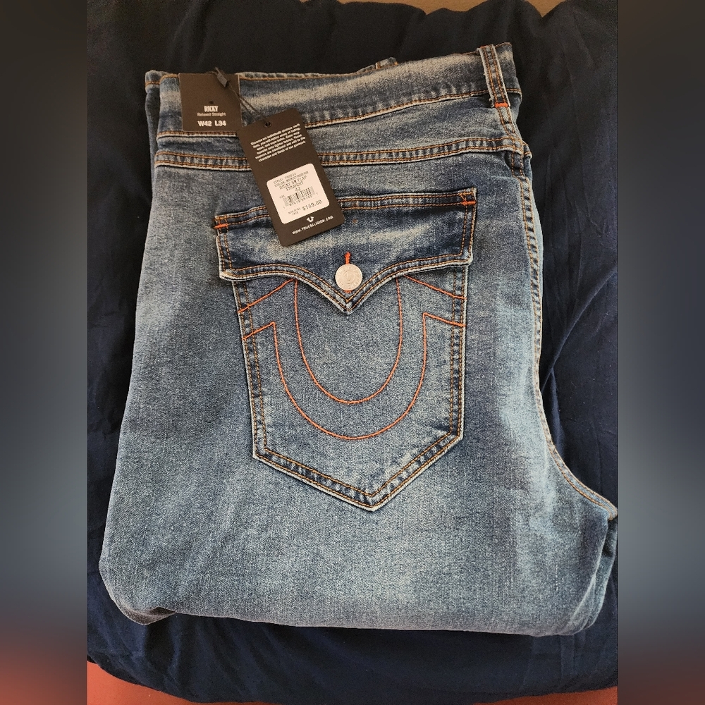 True Religion Ricky Super T Men Jeans Sz42x34